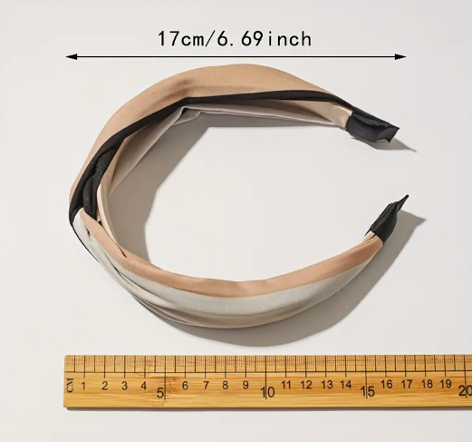 Resort wear colorful knotted headbands