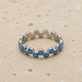 Evil eye ring