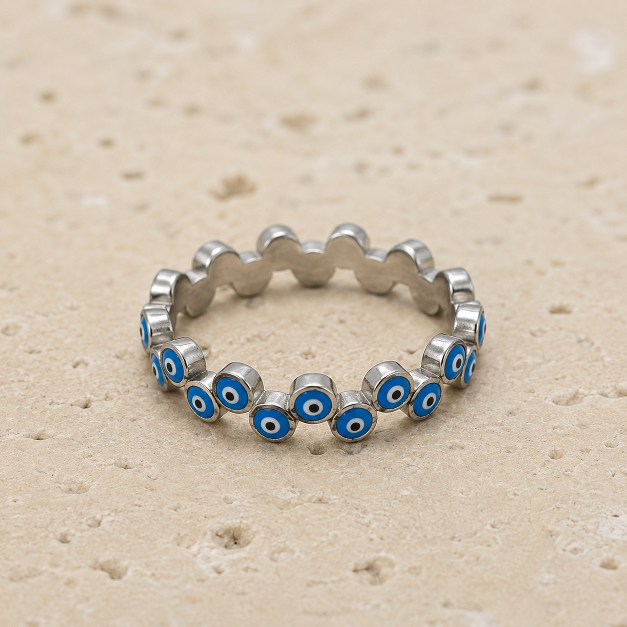 Evil eye ring