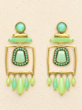 Bohemian drop earrings