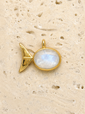 Mother of pearl fish charm