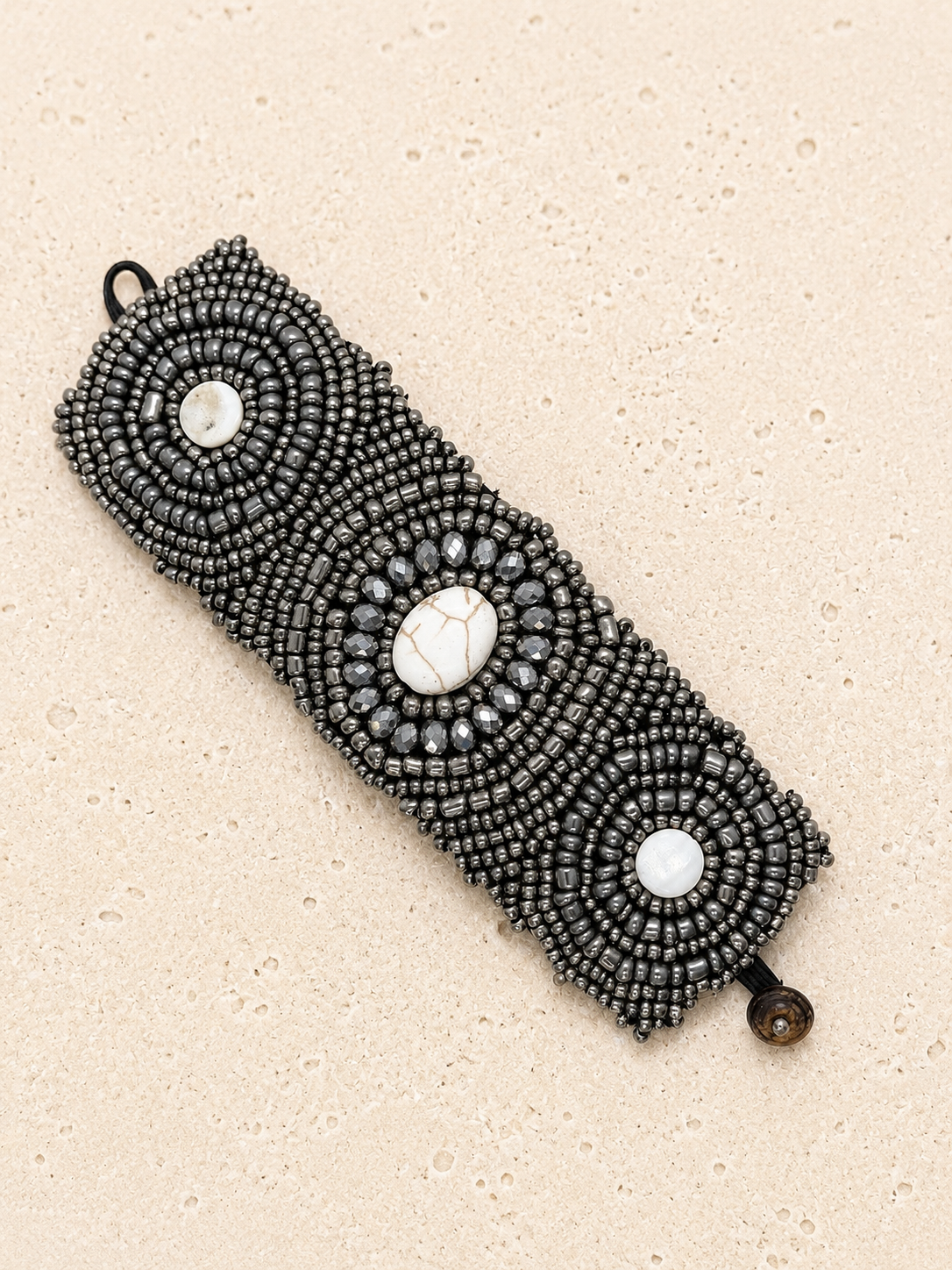 Beaded cuff