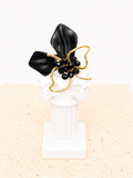 Gold and black ring