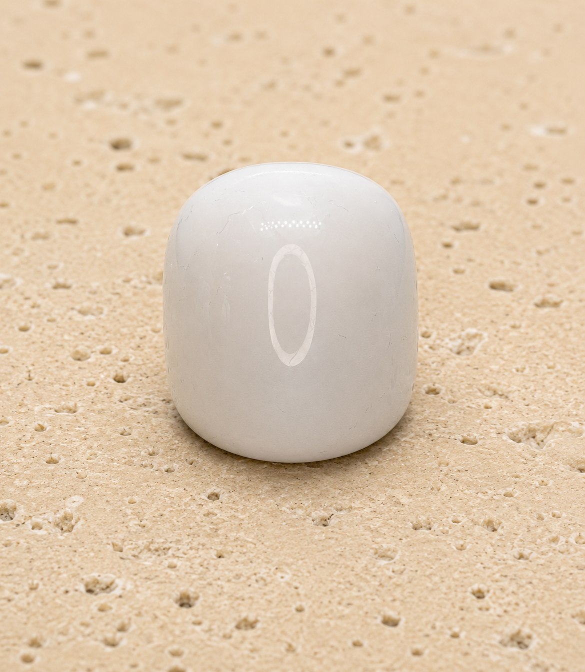 White resin ring