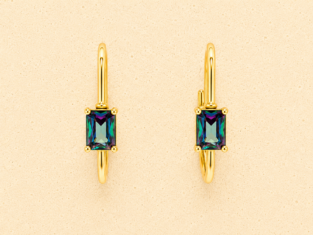 Crystal earrings