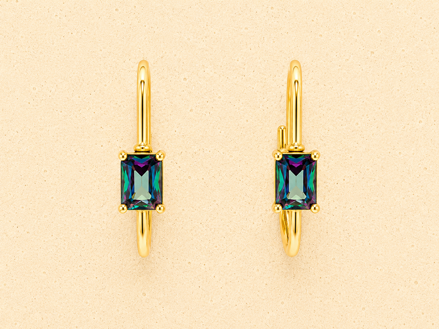 Crystal earrings