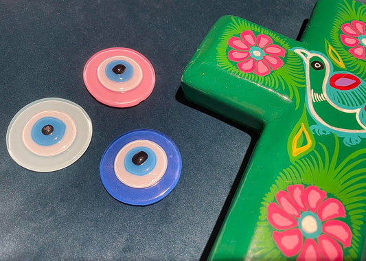 Evil eye protection fridge magnet
