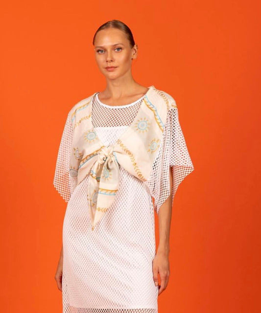 Summer vibes bolero shirt