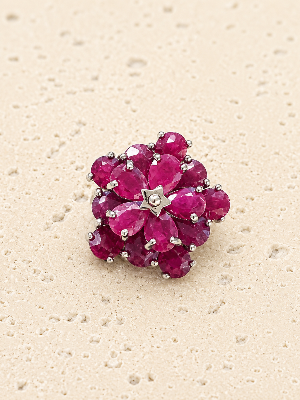 Bespoke ruby ring