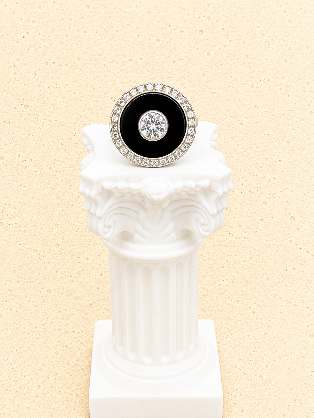 Bespoke onyx ring