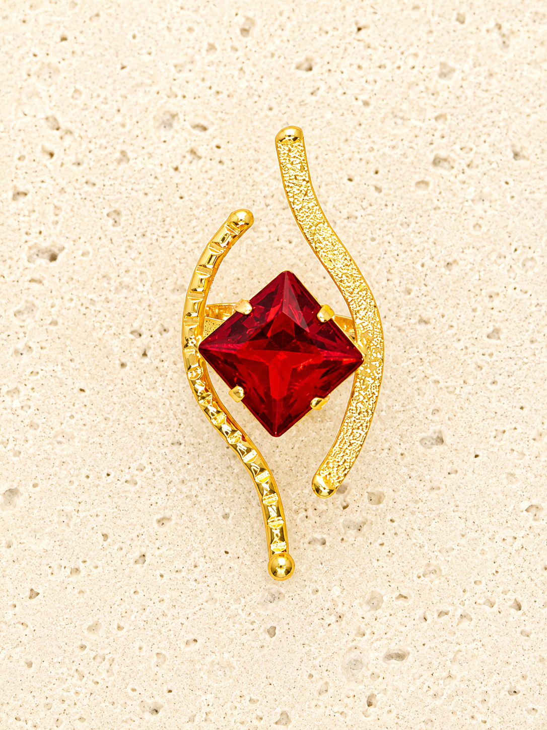 Swarovski crystal ring