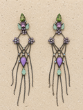 Swarovski crystal drop earrings