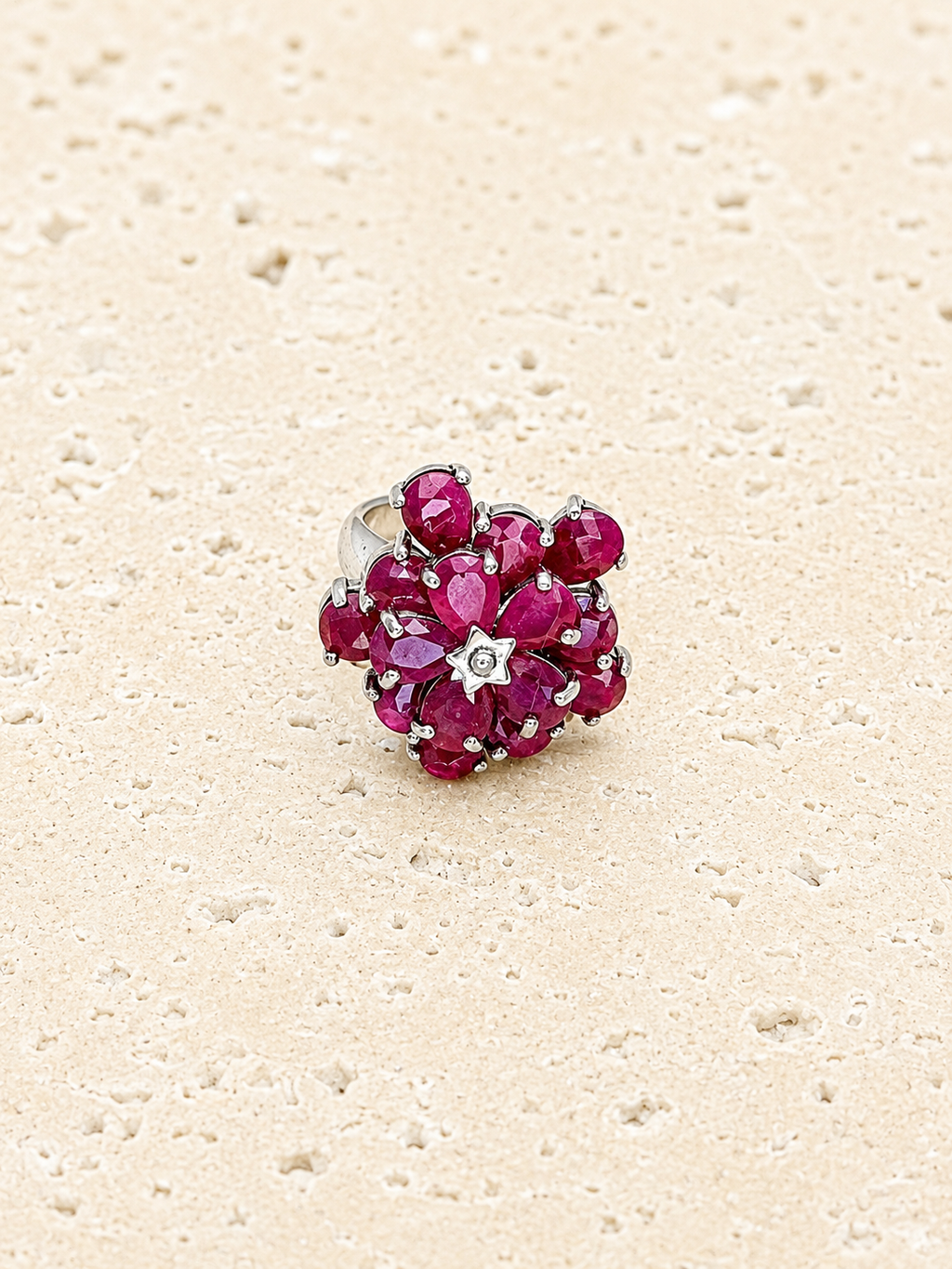 Bespoke ruby ring
