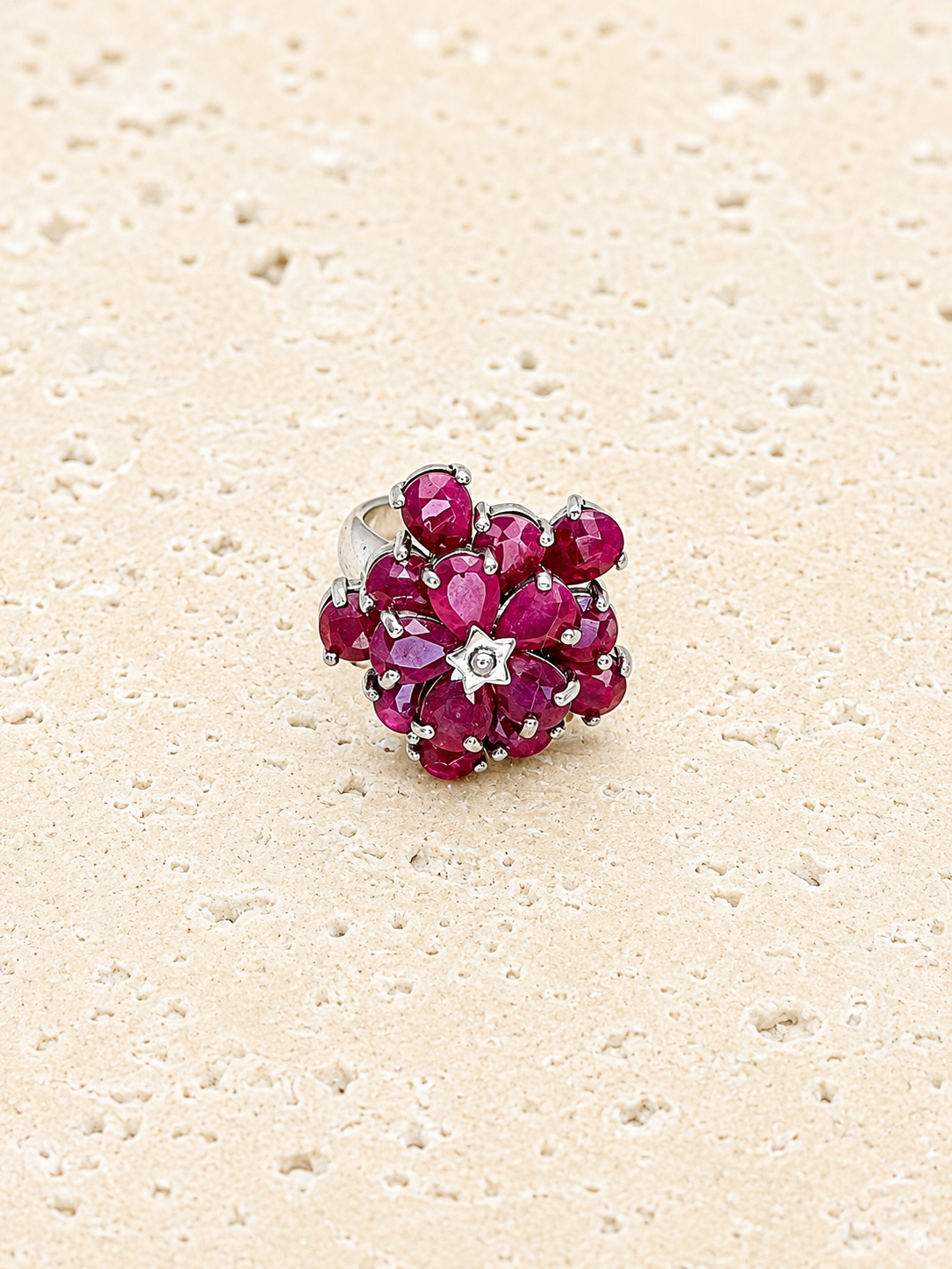 Bespoke ruby ring