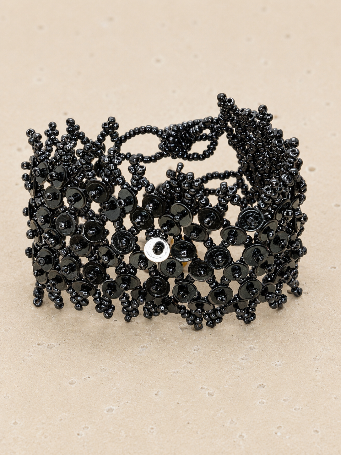 Beaded cuff