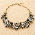 Black onyx and mother of pearl Necklace