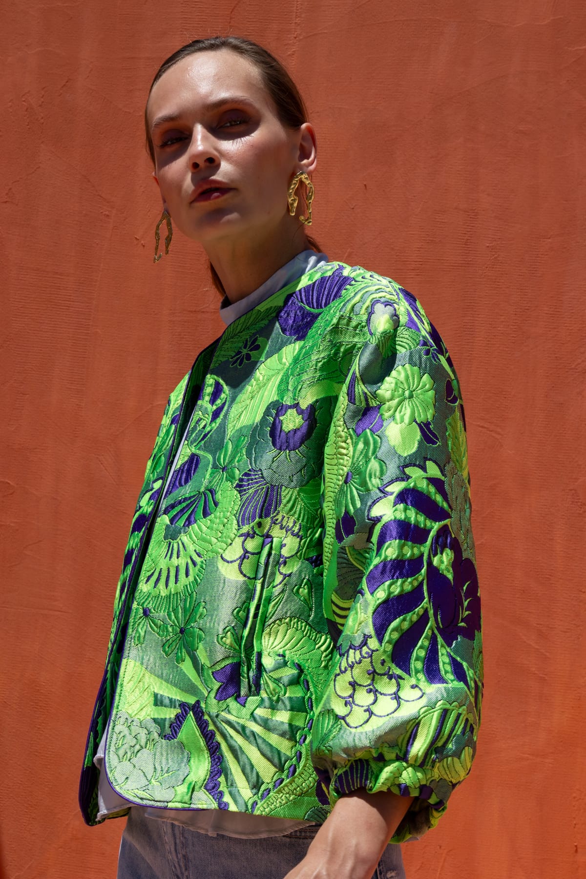 Aveline Green Jacket