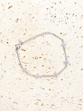 Swarovski crystal four leaf clover bracelet