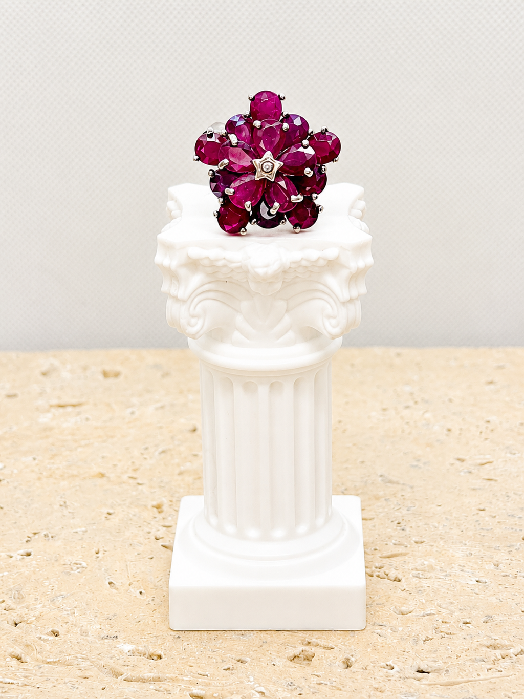 Bespoke ruby ring