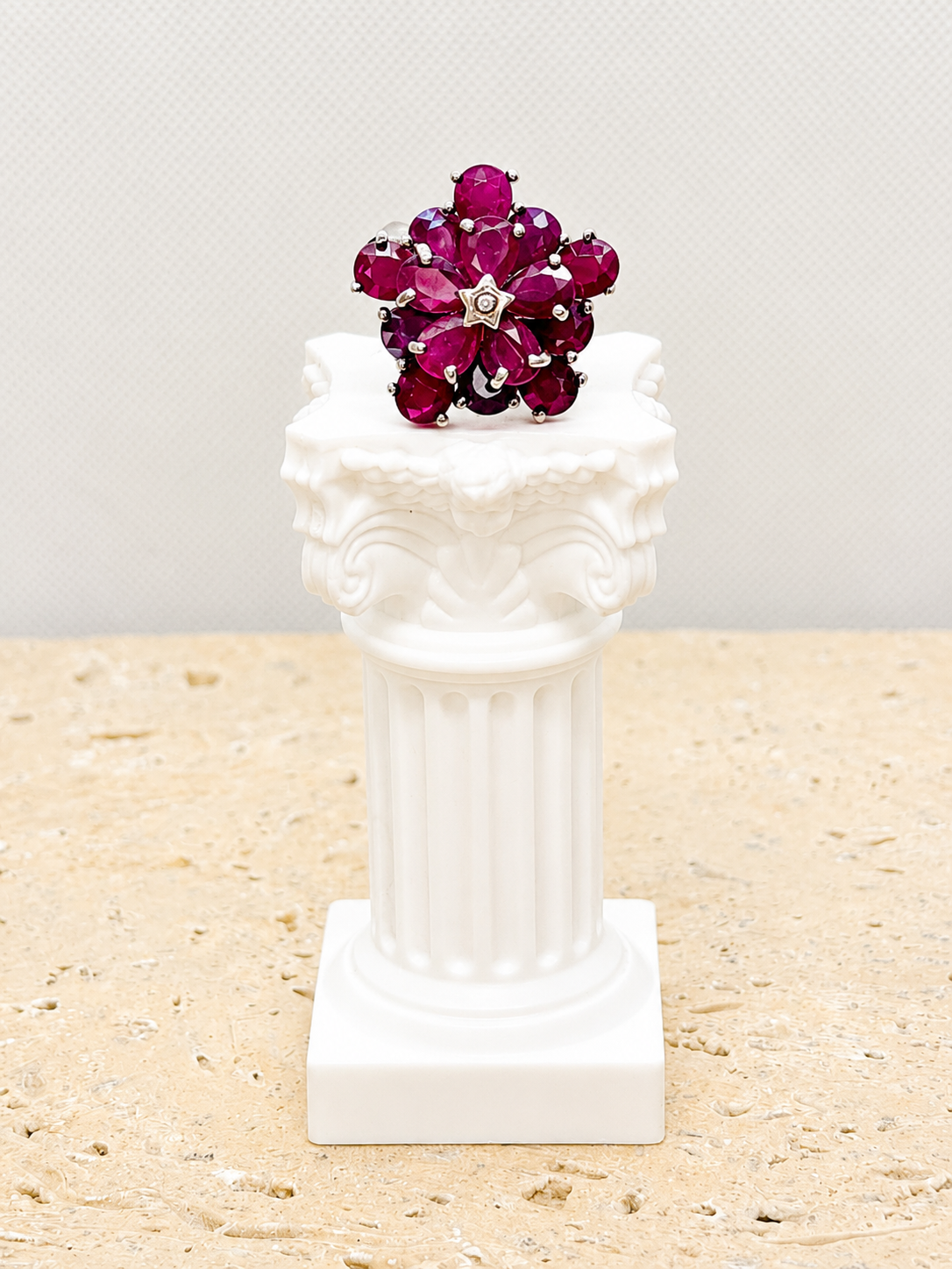 Bespoke ruby ring