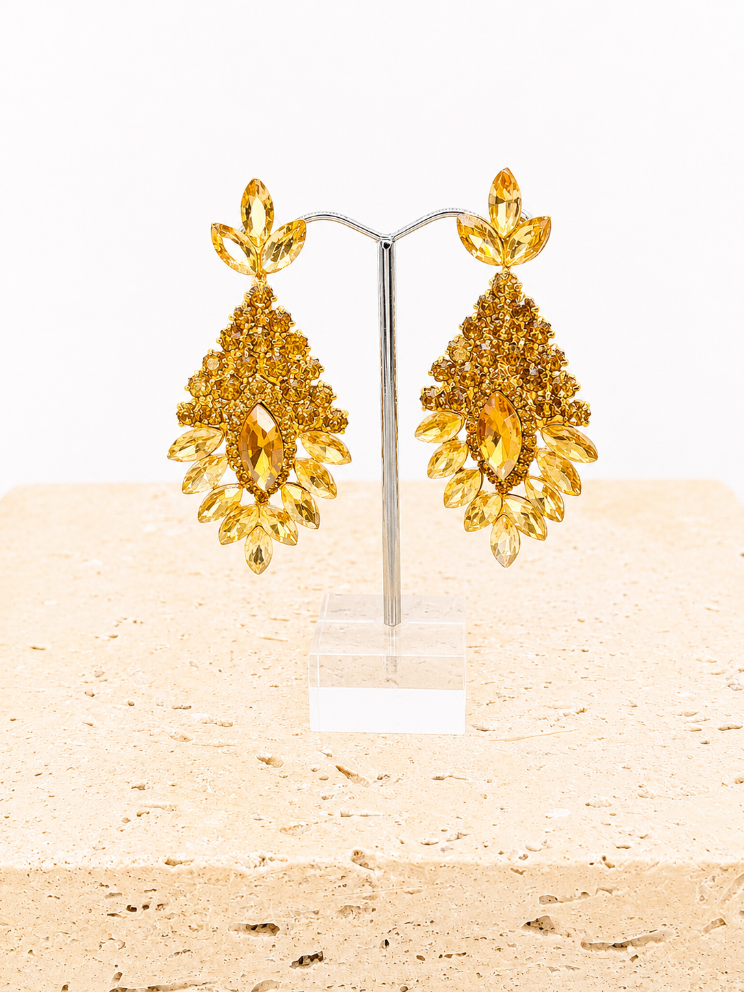 Swarovski crystal drop earrings