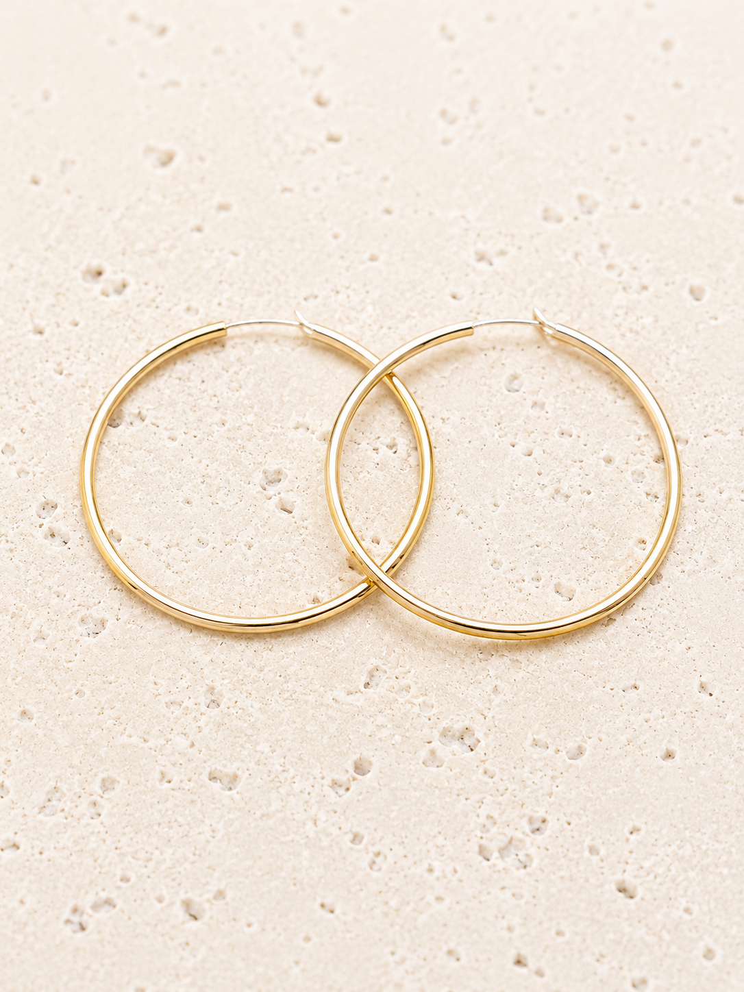 Two tone earrings