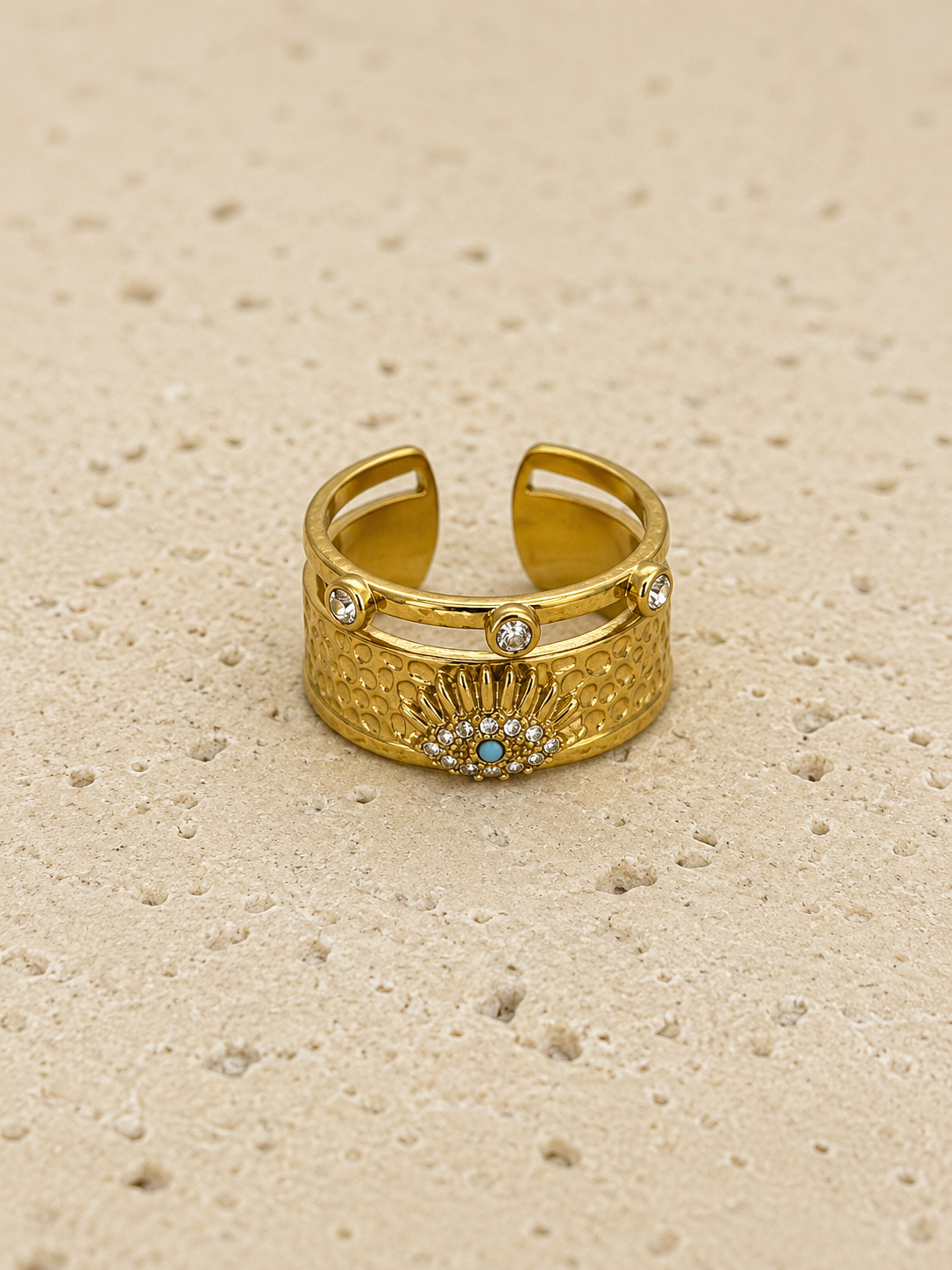 Evil eye ring