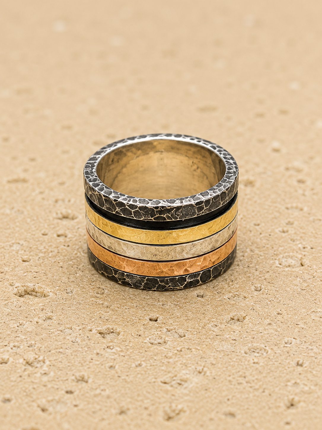 Multi coloured ring