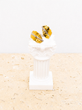 Gold leaf adjustable ring