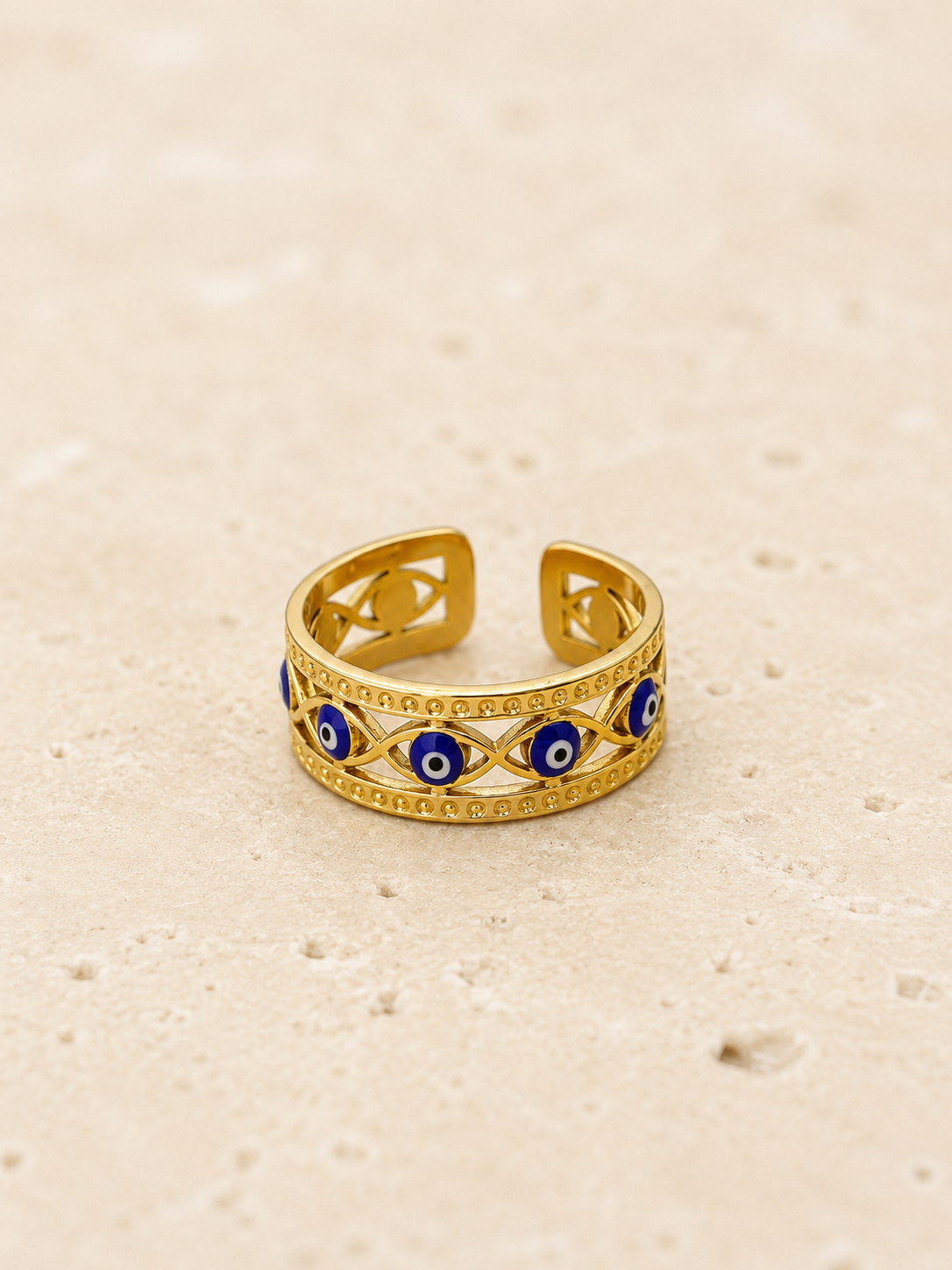 Good evil eye ring