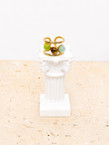 Crystal stone adjustable ring
