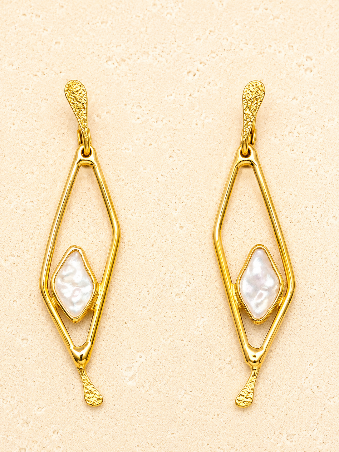 Mother of pearl earrings