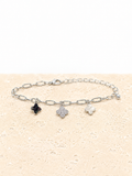 Four leaf clover Sterling Silver bracelet