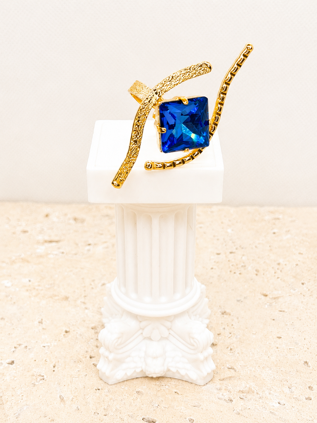 Swarovski crystal ring