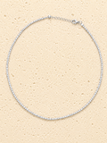 Crystal beaded necklace