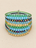 Cluster beaded cuff