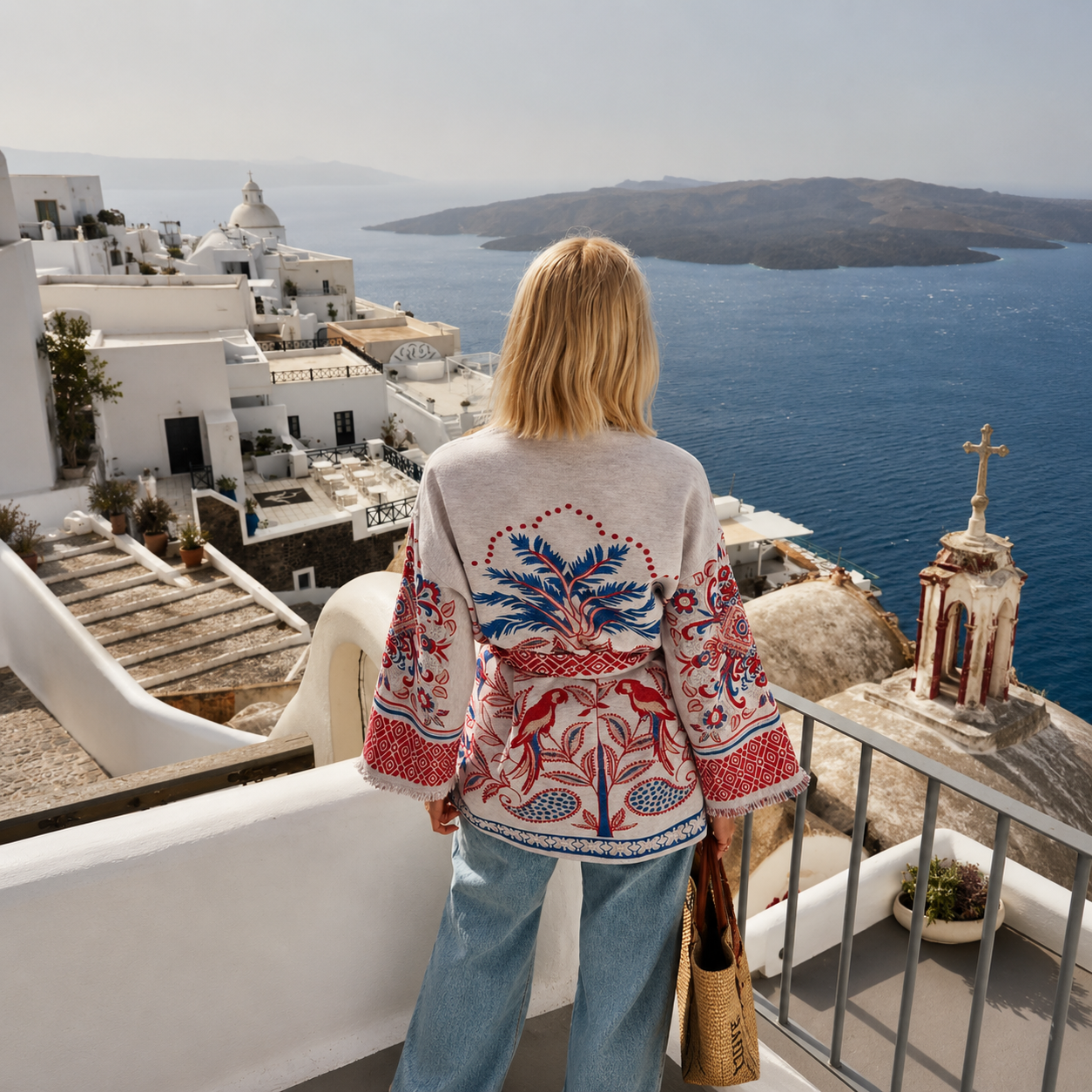 Palm Cardigan Design