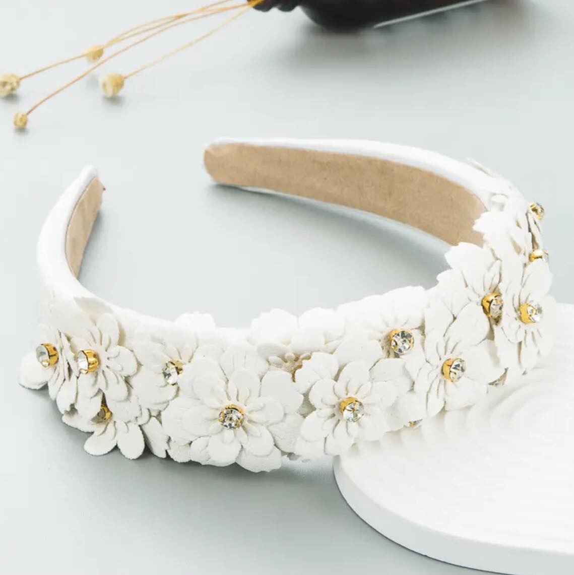 Resort wear floral headband