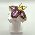 Crystal Bee Brooch