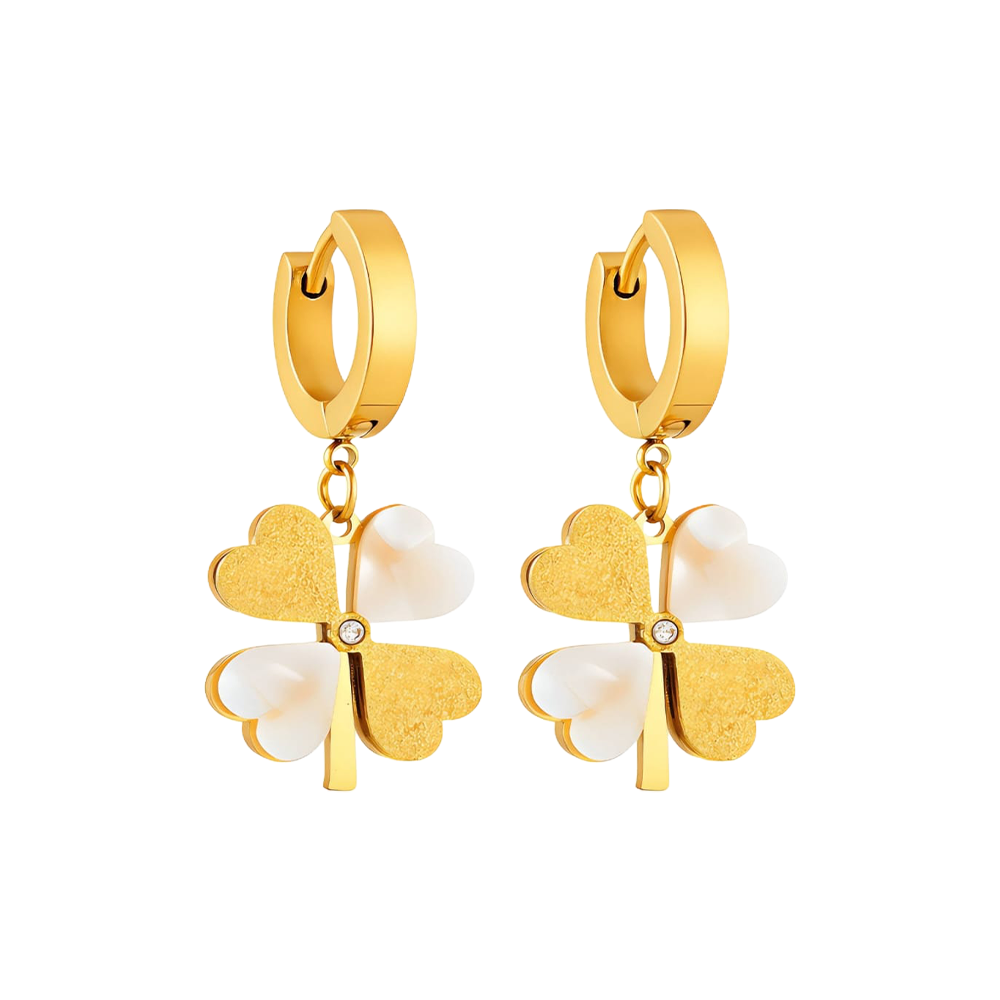 Clover Drop Earrings