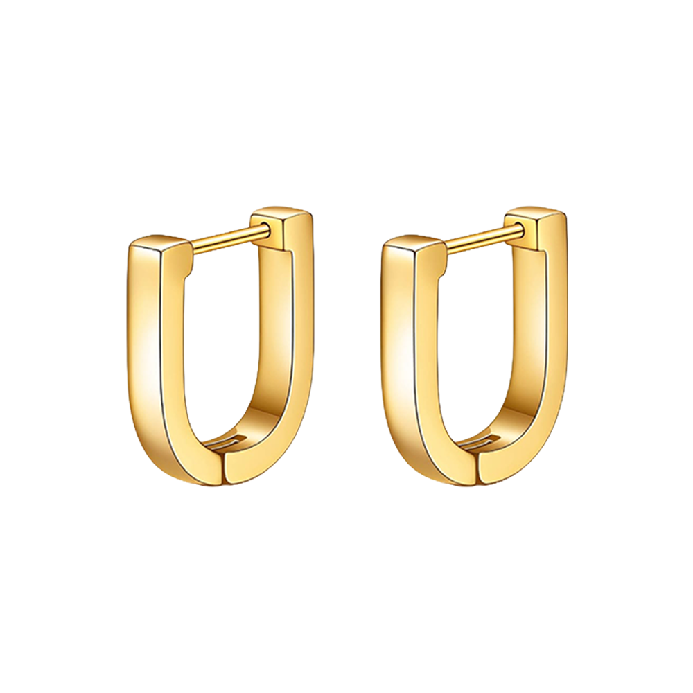 U-Hoop Earrings