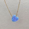 Opalite Heart Necklace
