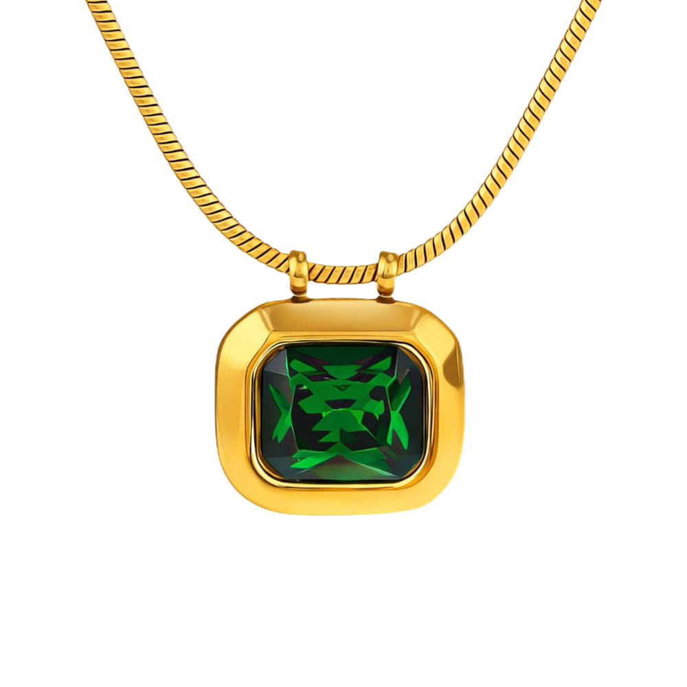 Verde Signet Necklace