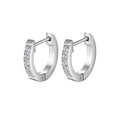 Crystal Huggie Earrings