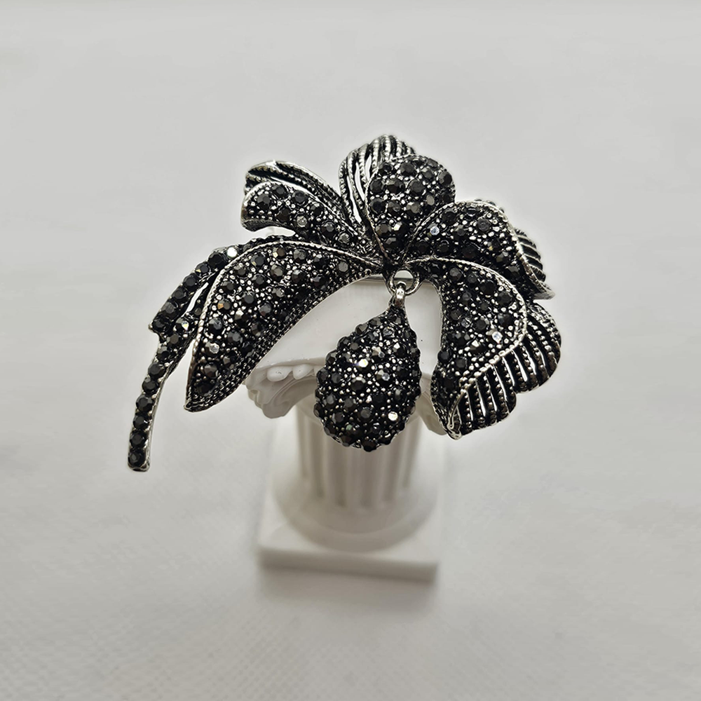 Vintage Drop Bow Brooch