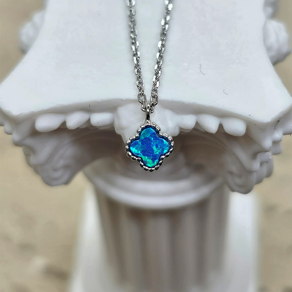 Opalite Clover Necklace