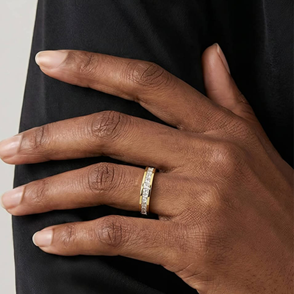 Crystal Band Ring
