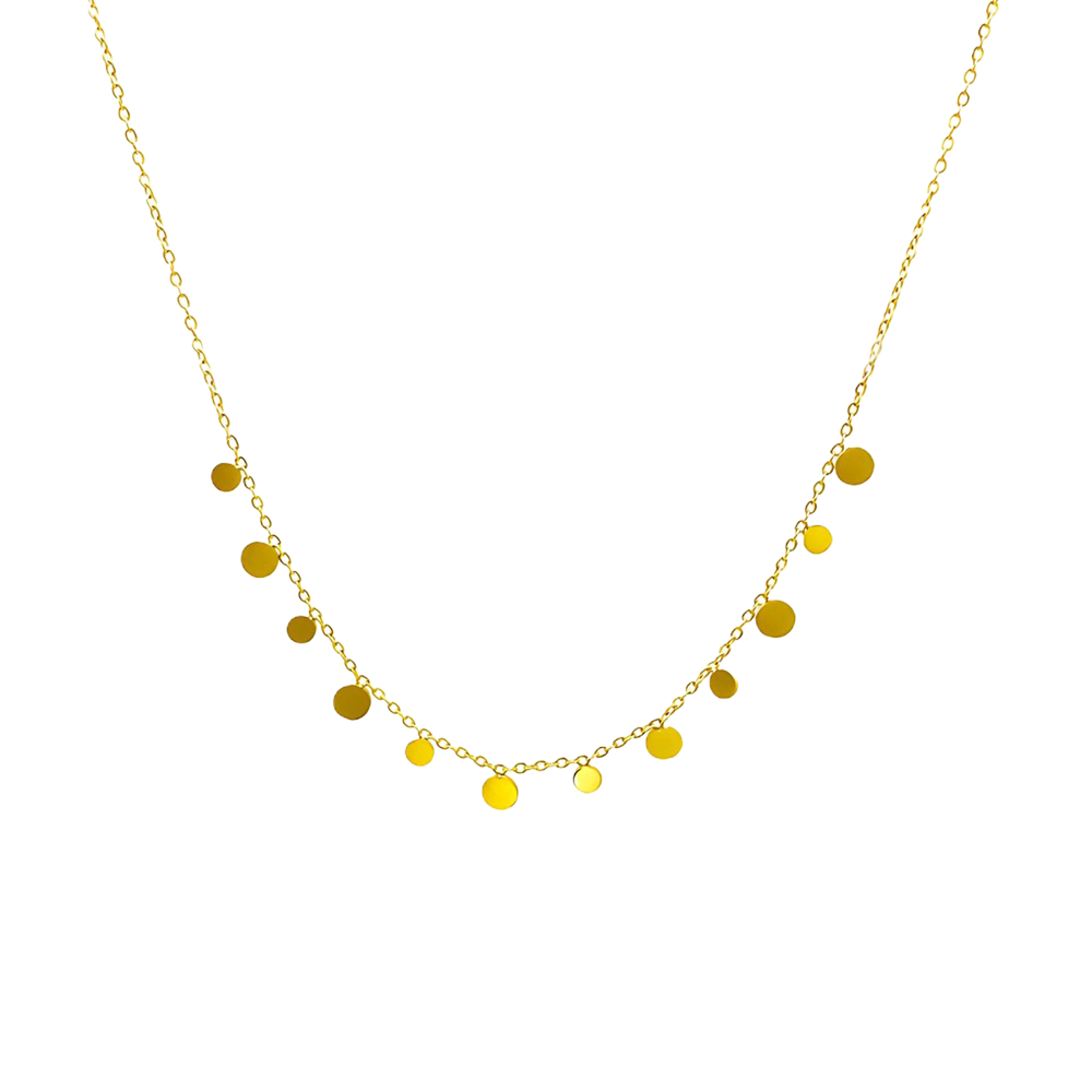 Golden Cascade Necklace
