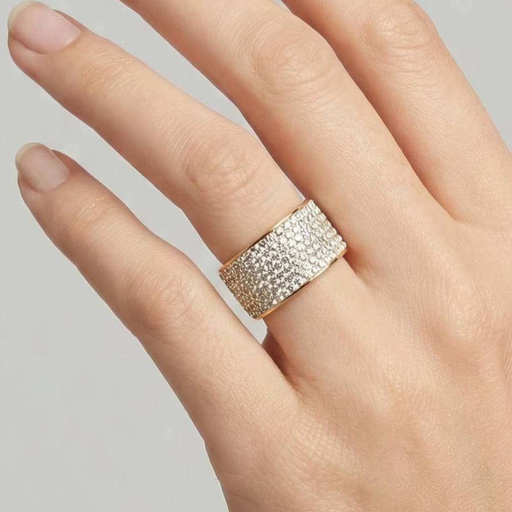 Statement Crystal Ring