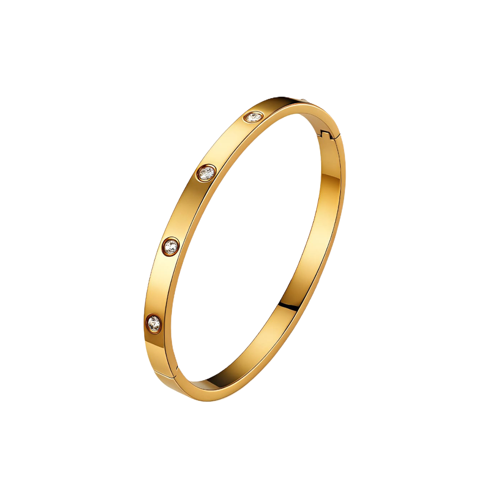 Thalia Crystal Bangle